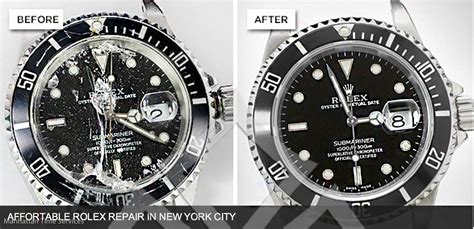 does rolex repair watches|rolex maintenance without refinishing.